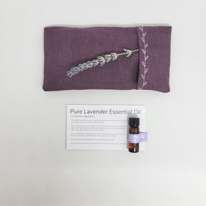 Lavender Sachet + Essential Oil